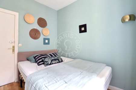 Chambre Appartement meublé - 50m²  - 1 chambre - Arc de Triomphe - Paris