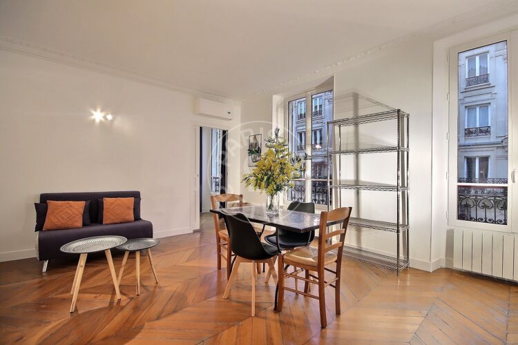 Living room - Furnished 2 bedrooms - Paris 75006 - 16720