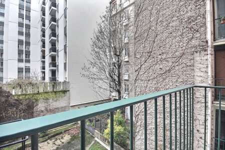 Balkon Möblierte wohnung - 40m²  - 1 Zimmer - Plaisance / Pernety - Paris