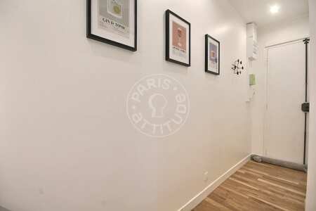 Entrance Furnished studio - 22m²  - Arc de Triomphe - Paris