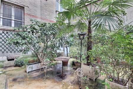 Jardín Piso amueblado - 65m²  - 2 dormitorios - Montmartre / Place des Abbesses - París