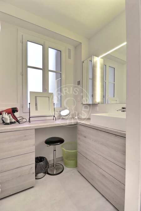 Casa de banho Apartamento mobilado - 59m²  - 1 quarto - Auteuil - Paris