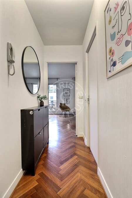 Eingangsbereich Möblierte studio - 33m²  - Pasteur - Paris