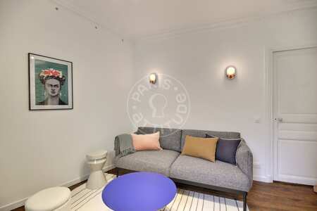 Wohnzimmer Möblierte wohnung - 31m²  - 1 Zimmer - Montsouris - Paris