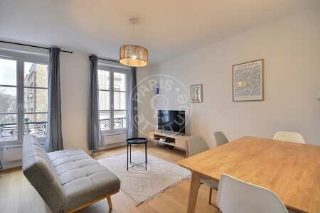 Sala Apartamento mobilado - 37m²  - 1 quarto - Place d'Italie - Paris
