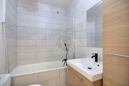 Casa de banho Apartamento mobilado - 37m²  - 1 quarto - Place d'Italie - Paris