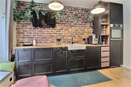 Küche Möblierte alkovenwohnung - 30m²  - Canal Saint-Martin - Paris