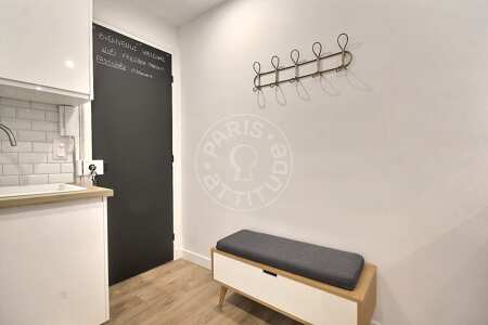 Eingangsbereich Möblierte wohnung - 46m²  - 2 Zimmer - Oberkampf - Paris