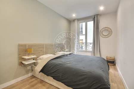 Schlafzimmer Möblierte wohnung - 46m²  - 2 Zimmer - Oberkampf - Paris