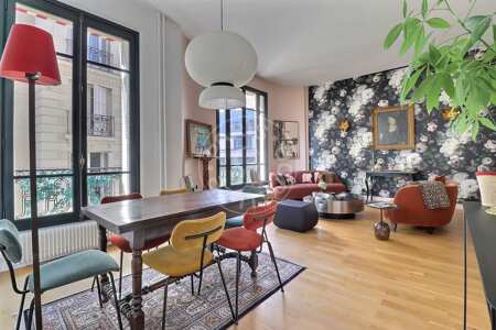 Salle à manger Appartement meublé - 59m²  - 1 chambre - La Muette / Bois de Boulogne - Paris