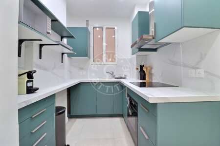 Cocina Piso amueblado - 53m²  - 2 dormitorios - Port Royal / Raspail - París