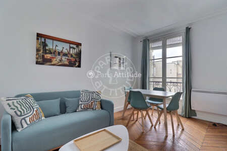 Sala Apartamento mobilado - 35m²  - 1 quarto - Ecole Militaire / Unesco / Duroc - Paris