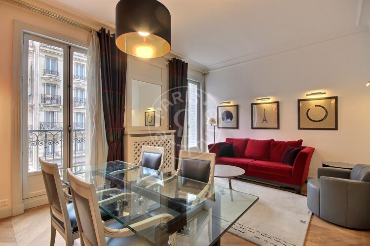 Living room - Furnished 1 bedroom - Paris 75005 - 16741