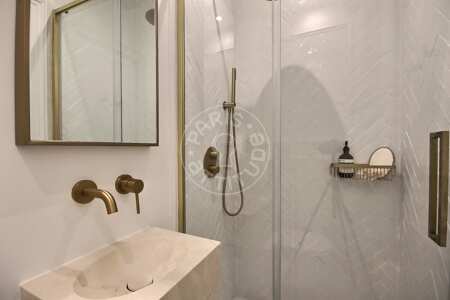Casa de banho Apartamento mobilado - 35m²  - 1 quarto - Convention - Paris
