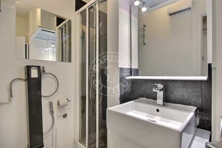 Casa de banho Apartamento mobilado - 34m²  - 1 quarto - Neuilly-sur-Seine
