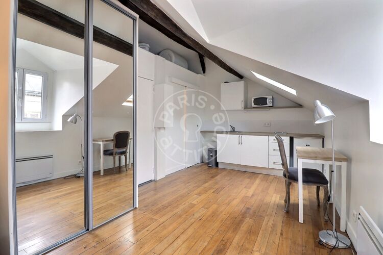 Salon - Studio meublé - Paris 75017 - 16749