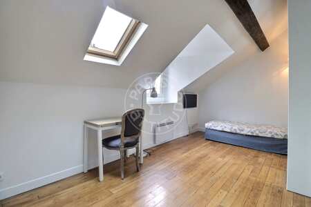 Sala Quitinete mobilado - 15m²  - Batignolles - Paris