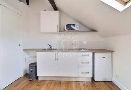Cozinha Quitinete mobilado - 15m²  - Batignolles - Paris