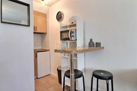 Cucina Monolocale arredato - 18m²  - Belleville - Parigi