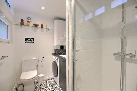 Casa de banho Loft mobilado - 45m²  - 1 quarto - Pasteur - Paris