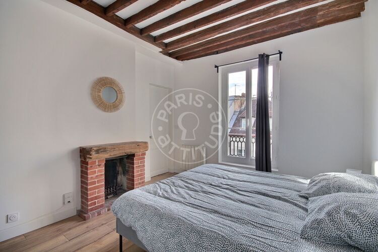 Bedroom - Furnished 2 bedrooms - Paris 75005 - 16754