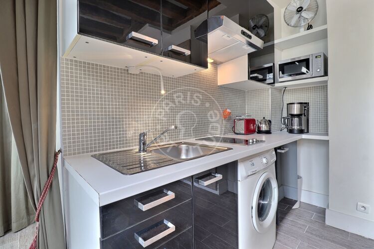 Cozinha - Studio mobiliado - Paris 75002 - 16755