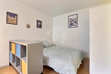 Bedroom Furnished studio alcove - 35m²  - Daumesnil - Paris