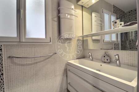 Badezimmer Möblierte wohnung - 78m²  - 2 Zimmer - Miromesnil - Paris