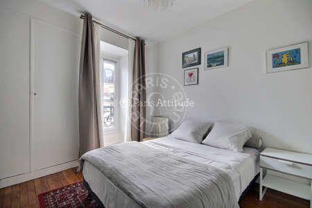 Quarto Apartamento mobilado - 40m²  - 1 quarto - Oberkampf - Paris