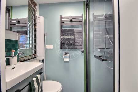 Bagno Monolocale arredato - 12m²  - Montorgueil - Parigi