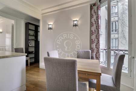 Esszimmer Möblierte wohnung - 52m²  - 1 Zimmer - Convention - Paris