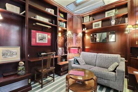 Living room Furnished apartment - 44m²  - 1 bedroom - Pyramides / Palais Royal - Paris