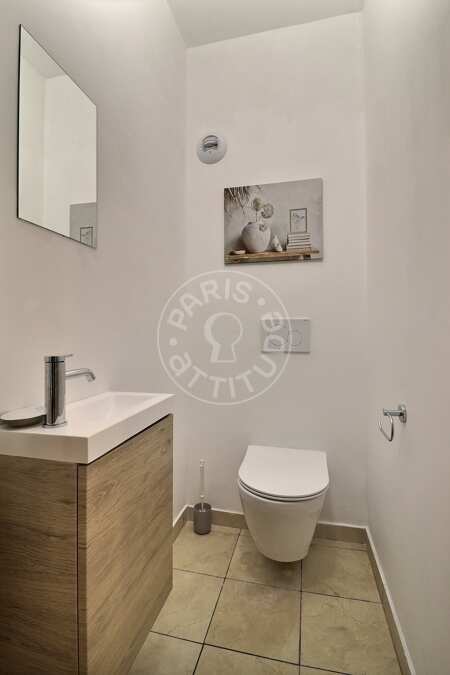 Inodoro Piso amueblado - 52m²  - 1 dormitorio - Porte de Vincennes - París