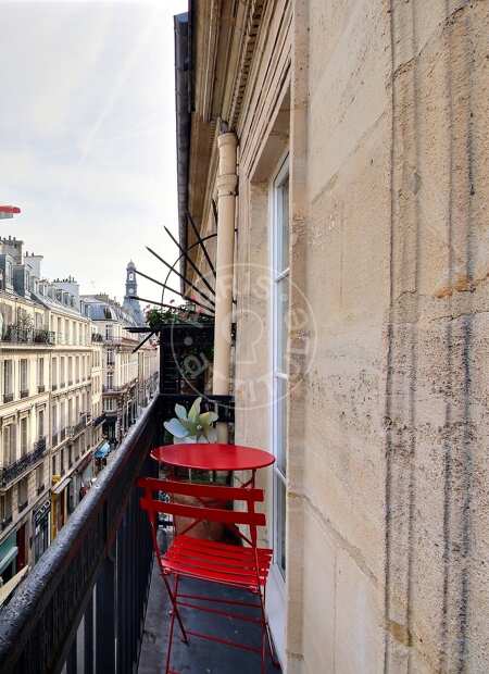 Balcone Appartamento arredato - 48m²  - 1 locale - Grands Boulevards / Bonne Nouvelle - Parigi