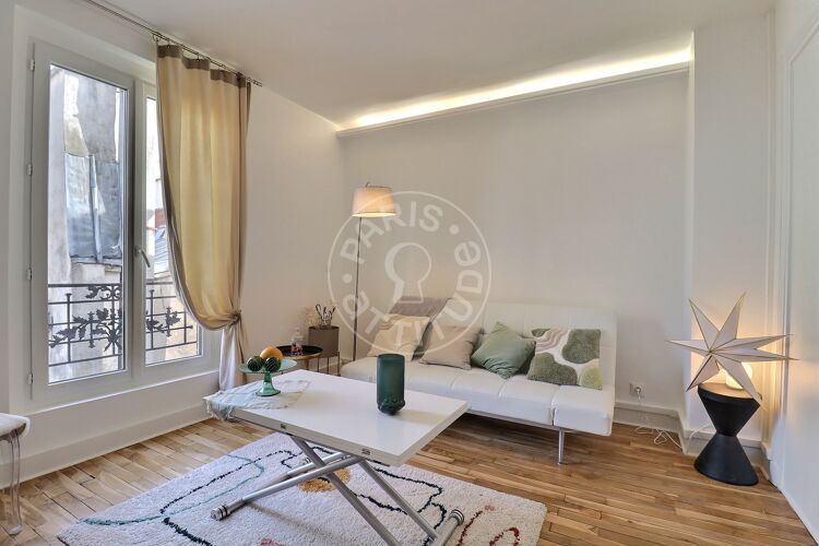 Living room - Furnished 1 bedroom - Paris 75005 - 16783