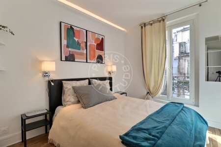 Dormitorio Piso amueblado - 38m²  - 1 dormitorio - Latin / Saint-Michel - París