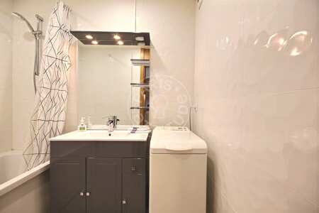 Casa de banho Apartamento mobilado - 33m²  - 1 quarto - Issy-les-Moulineaux - Paris