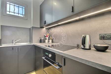 Cucina Appartamento arredato - 28m²  - 1 locale - Batignolles - Parigi