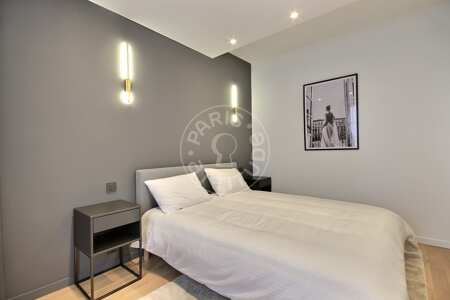 Camera da letto Appartamento arredato - 28m²  - 1 locale - Batignolles - Parigi
