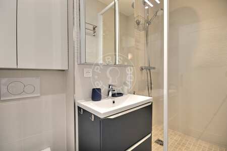 Badezimmer Möblierte wohnung - 36m²  - 1 Zimmer - Motte-Piquet Grenelle - Paris