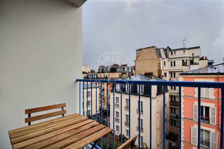Balkon Möblierte wohnung - 36m²  - 1 Zimmer - Motte-Piquet Grenelle - Paris