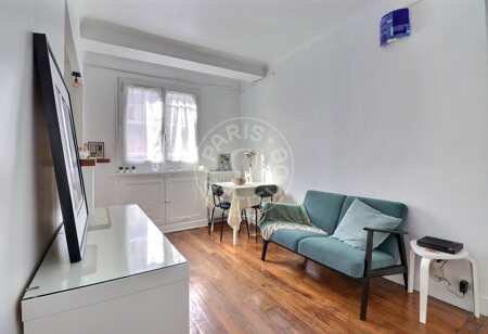 Salon Appartement meublé - 29m²  - 1 chambre - Porte de Vincennes - Paris