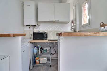 Cuisine Appartement meublé - 29m²  - 1 chambre - Porte de Vincennes - Paris