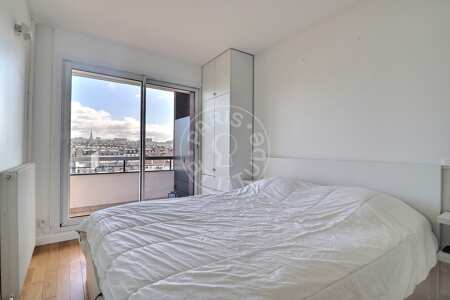 Chambre Appartement meublé - 65m²  - 2 chambres - République - Paris