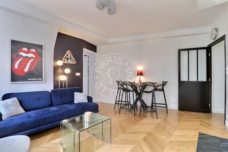 Salotto Appartamento arredato - 48m²  - 2 locali - Place d'Italie - Parigi