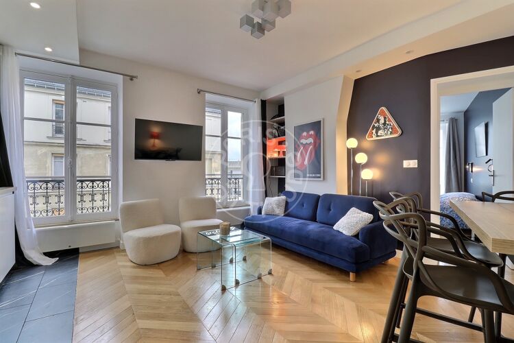 Sala - 2 quartos mobiliado - Paris 75013 - 16809
