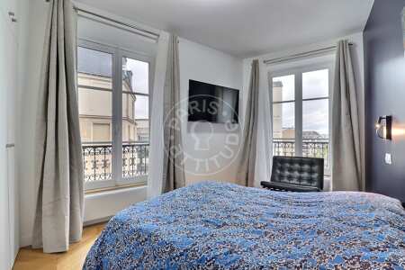 Camera da letto Appartamento arredato - 48m²  - 2 locali - Place d'Italie - Parigi