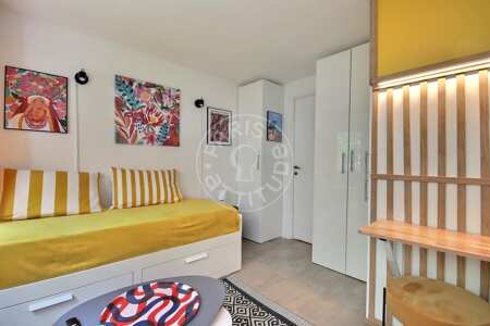 Salon Studio meublé - 17m²  - Musée Picasso - Paris