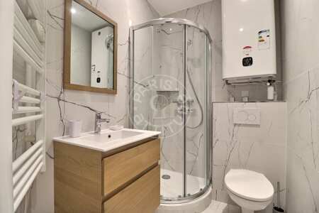 Badezimmer Möblierte wohnung - 33m²  - 1 Zimmer - Montmartre / Place des Abbesses - Paris