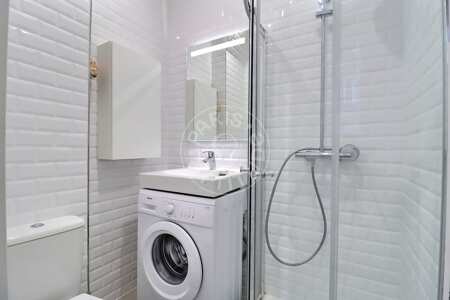 Bathroom Furnished studio - 20m²  - Pasteur - Paris